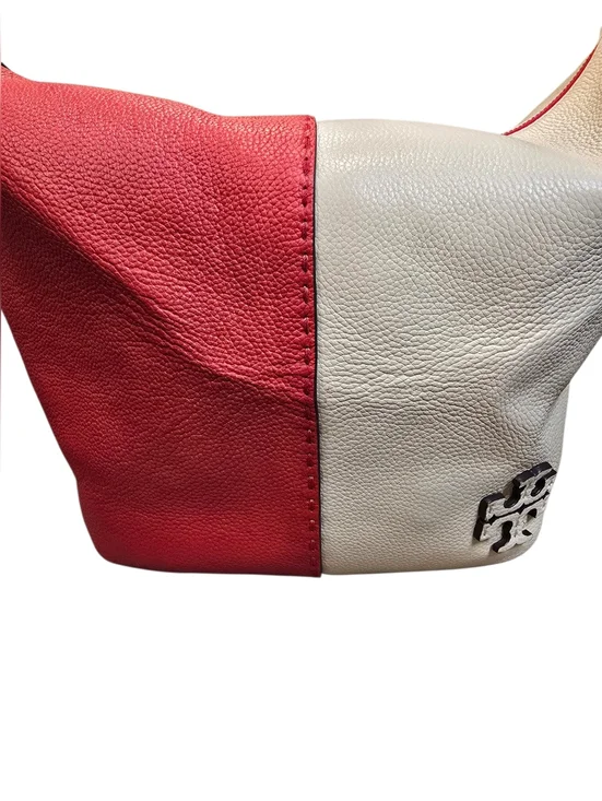 Tory Burch McGraw Color Block Soft Hobo Bag - Picture 2 of 12